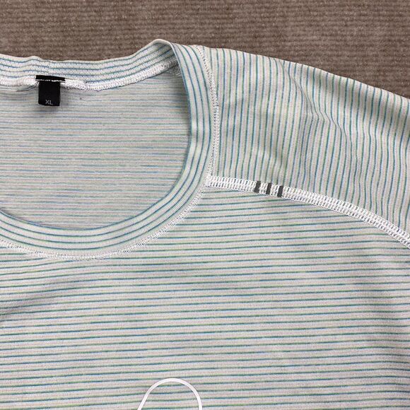 Lululemon Peloton Shirt Performance Active Short Sleeve Men’s Size XL - Picture 3 of 11